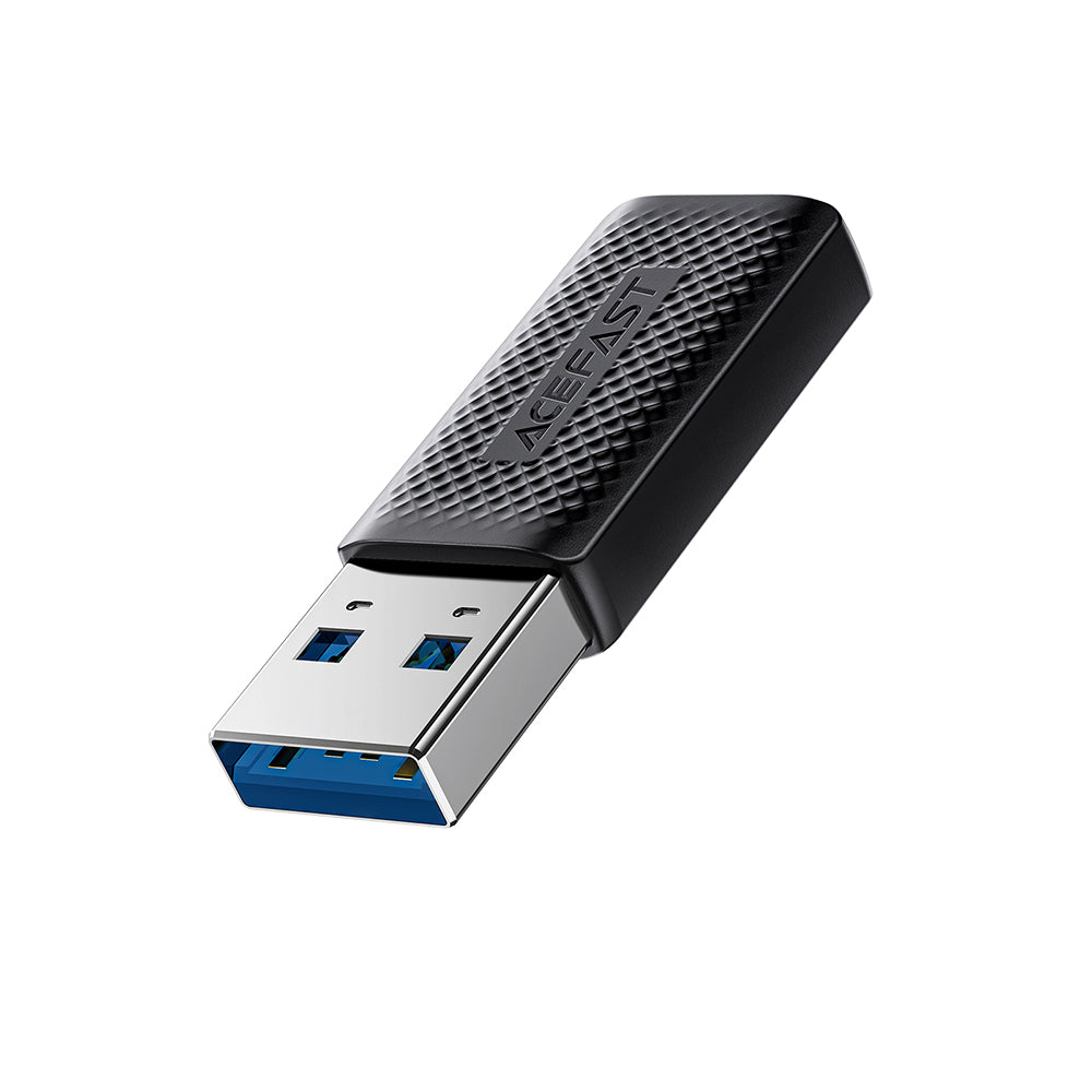 Adaptor Acefast Adapter (J2), Type-C to USB 3.0, Fast Charging, Data Transmission, 5Gbps, Negru