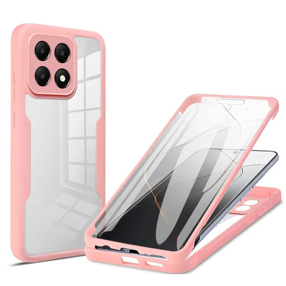 Folie de protectie Techsuit ColorVerse 360 Series + compatibil cu Xiaomi Poco F6 Pro, Roz