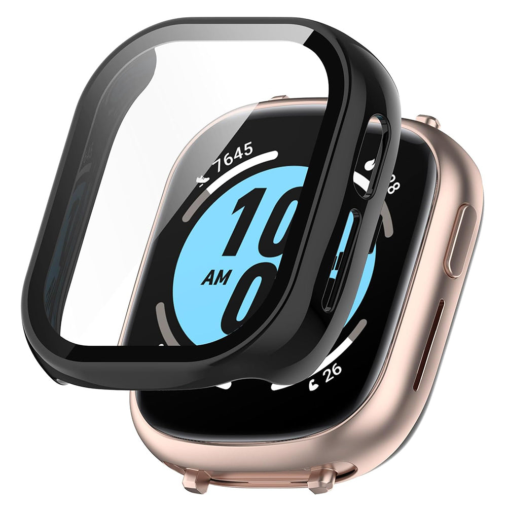 Folie de protectie smartwatch Techsuit Defense360 Pro + Screen Protector compatibil cu Honor Watch 4, Negru