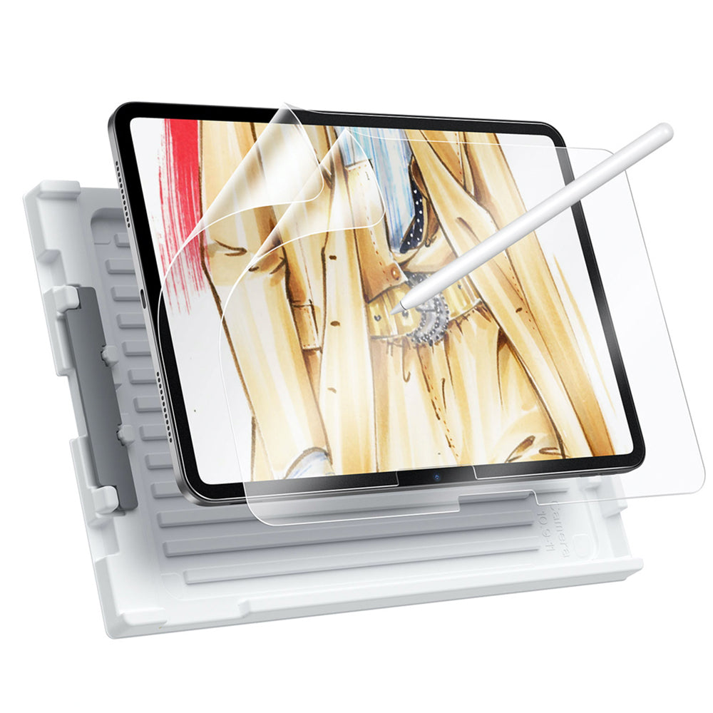 Husa de protectie tableta ESR Paper-Feel (set de 2) compatibil cu iPad Air 11 (2024) / Air 11 (2025) / Air 11 (2026), Transparent Mat