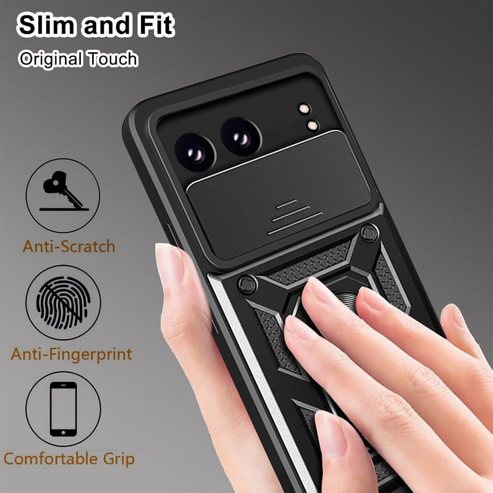 Husa de protectie Techsuit CamShield Series compatibil cu OnePlus Nord 4, Albastru