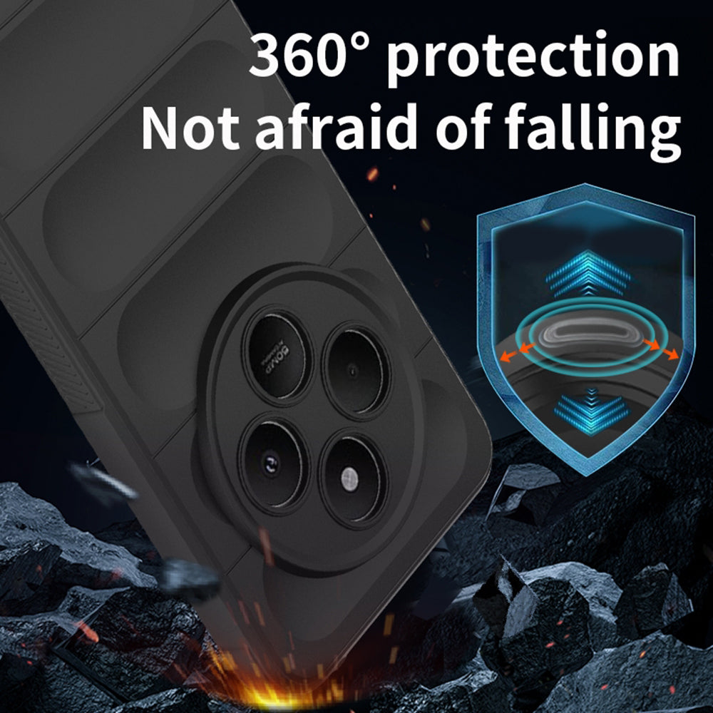 Husa de protectie Techsuit Magic Shield compatibil cu Xiaomi Redmi 14C / Poco C75, Bordo