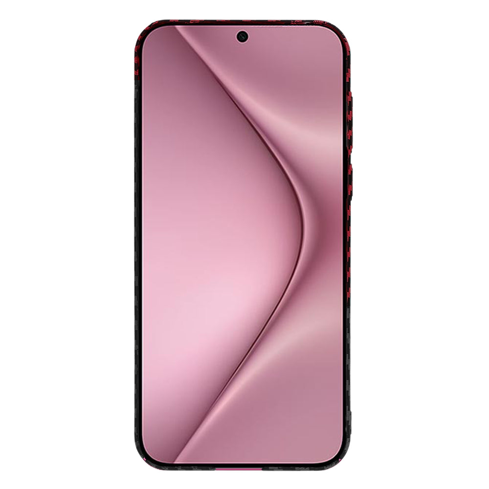 Husa de protectie Techsuit Carbonite FiberShell compatibil cu Huawei Pura 70, Rosu Vortex
