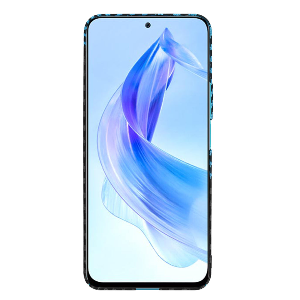 Husa de protectie Techsuit Carbonite FiberShell compatibil cu Honor 90 Lite, Albastru Pulse
