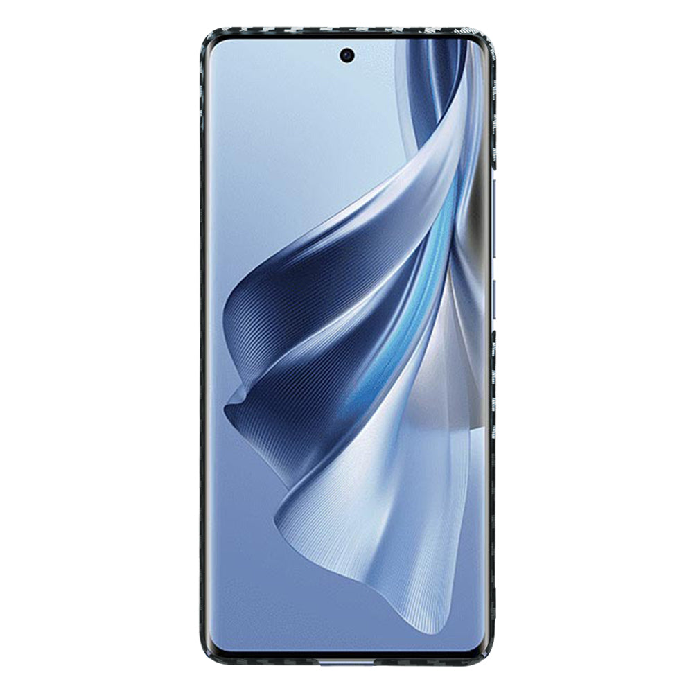 Husa de protectie Techsuit Carbonite FiberShell compatibil cu Oppo Reno10 / Reno10 Pro, Stealth Gray