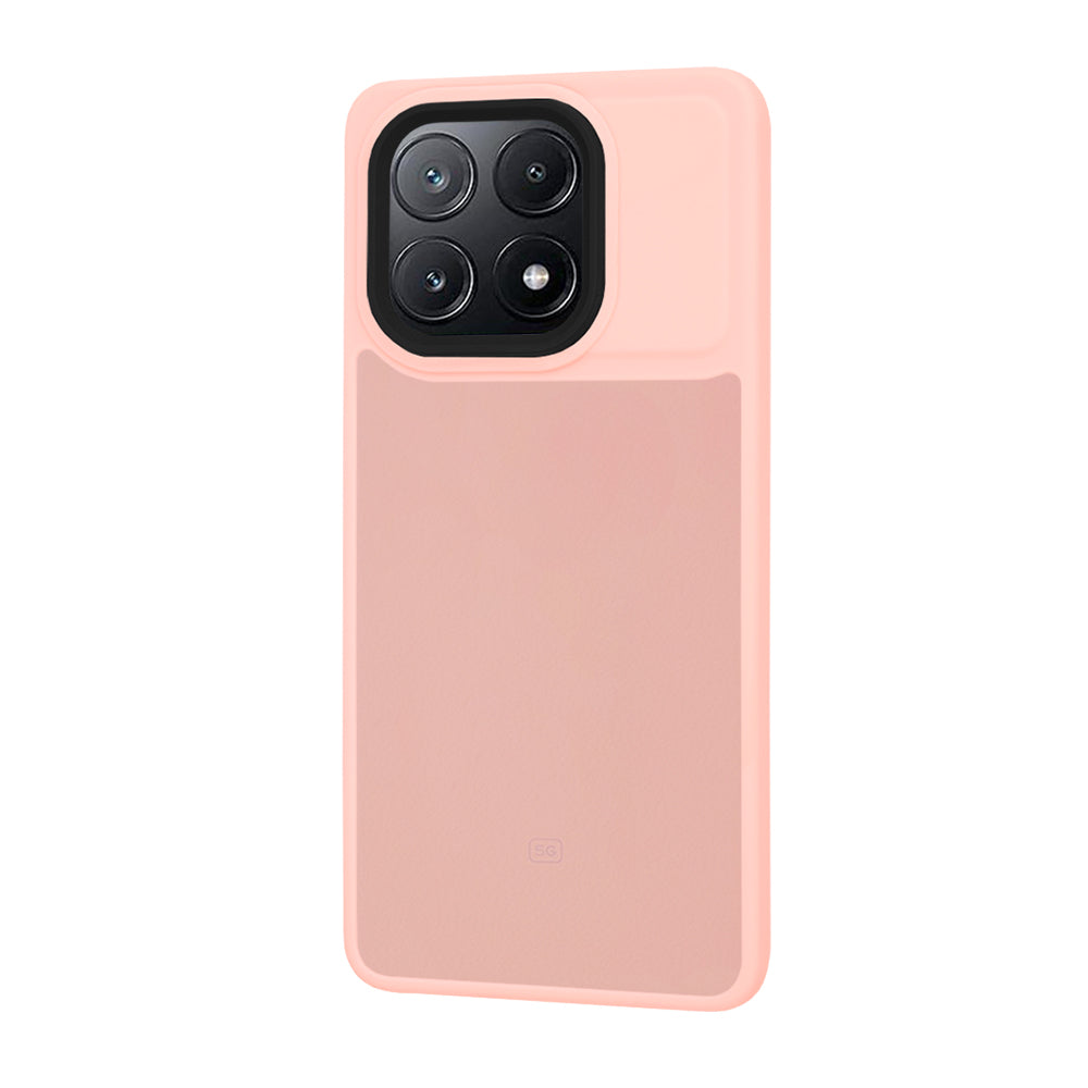 Husa de protectie Techsuit HaloFrost Series compatibil cu Xiaomi Poco X6 Pro, Roz