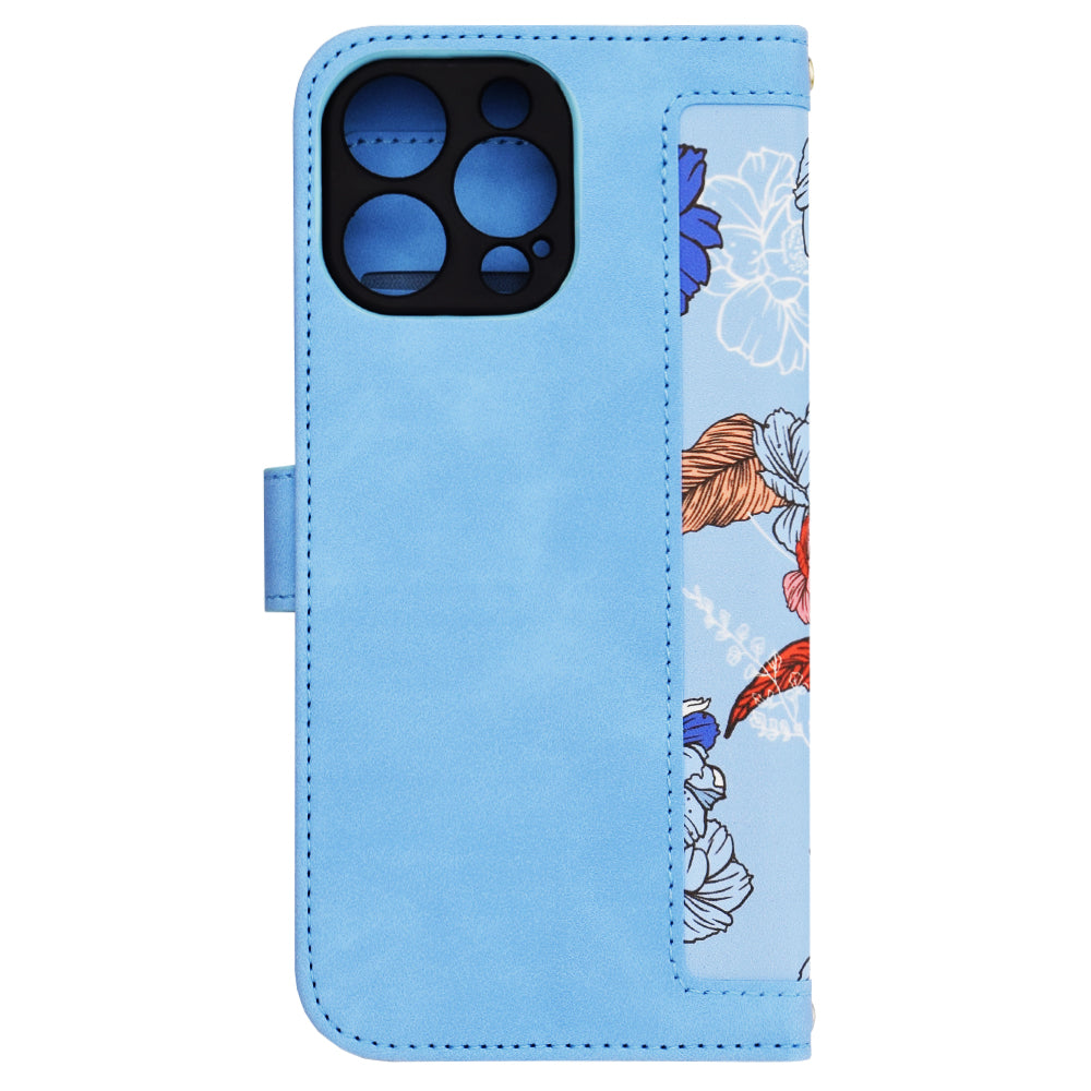 Husa de protectie Techsuit FlipCraft compatibil cu iPhone 16 Pro Max, Vibrant Blue