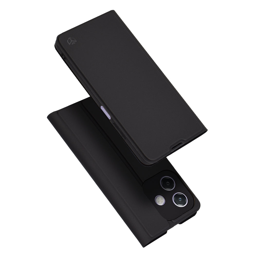 Husa de protectie Techsuit Magskin Book compatibil cu Oppo A40 4G / A60 5G, Negru