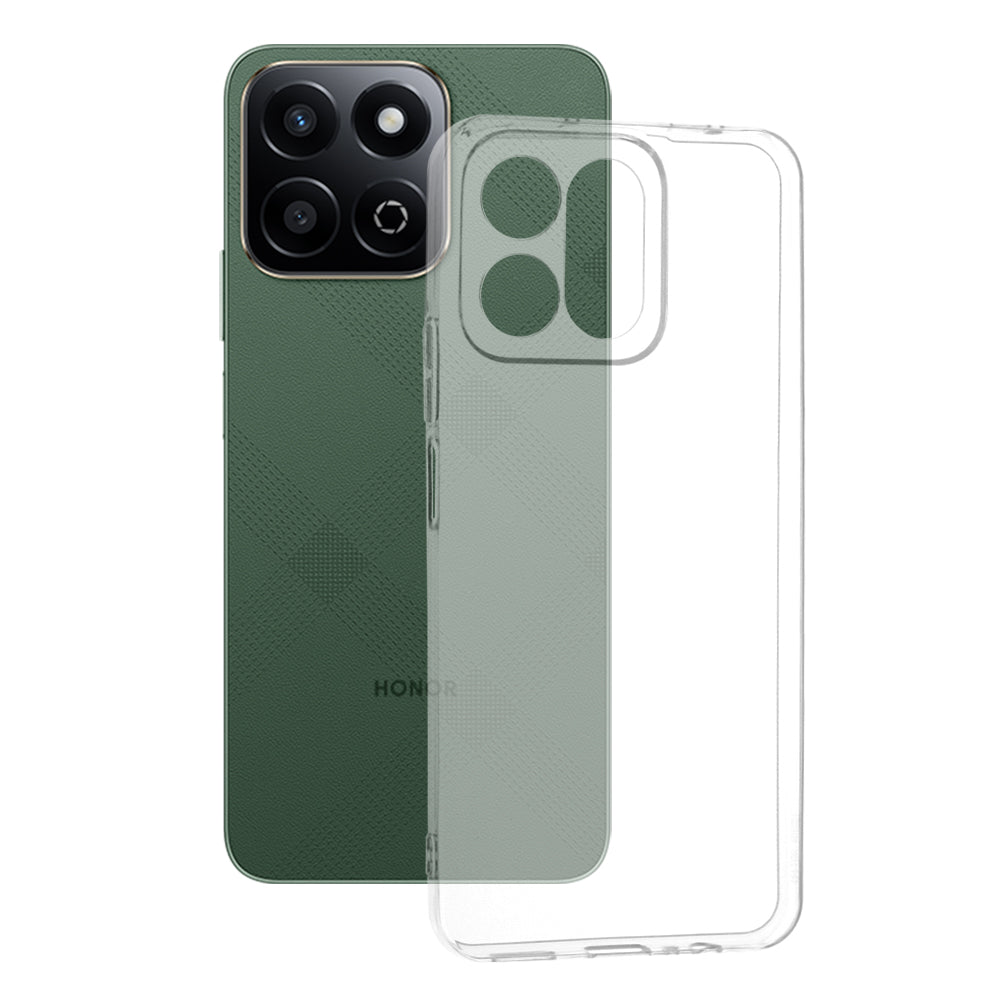 Husa de protectie Techsuit Clear Silicone compatibil cu Honor 200 Smart / X7c, Transparent
