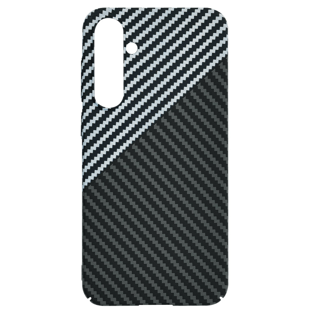 Husa de protectie Techsuit Carbonite FiberShell compatibil cu Samsung Galaxy S23 FE, Stealth Gray