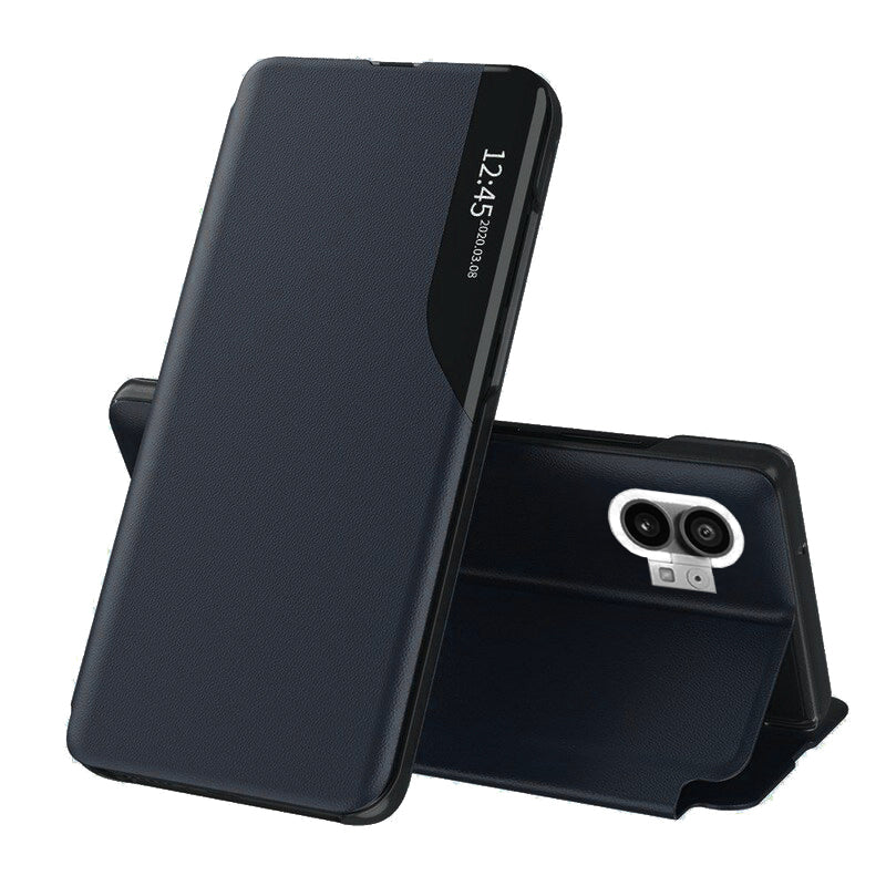 Husa de protectie Techsuit eFold Series compatibil cu Nothing Phone (1), Albastru Inchis