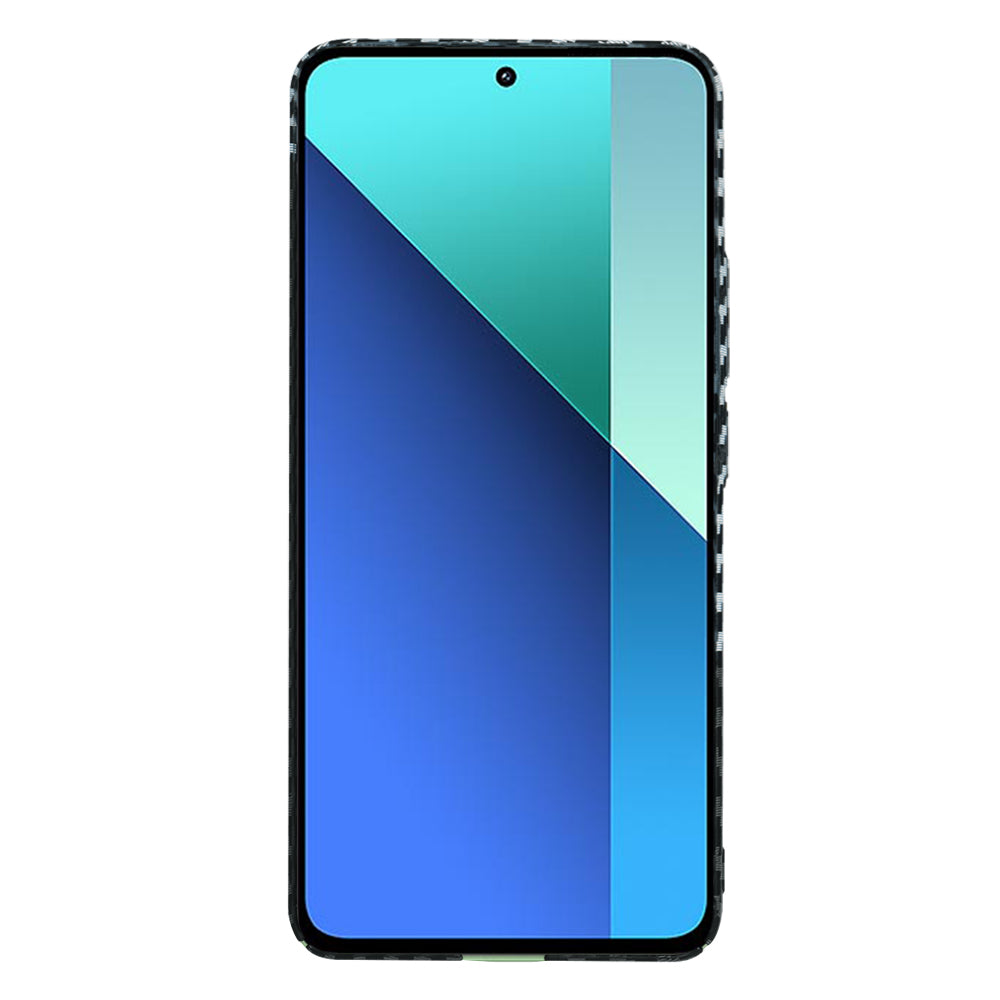 Husa de protectie Techsuit Carbonite FiberShell compatibil cu Xiaomi Redmi Note 13 4G, Stealth Gray