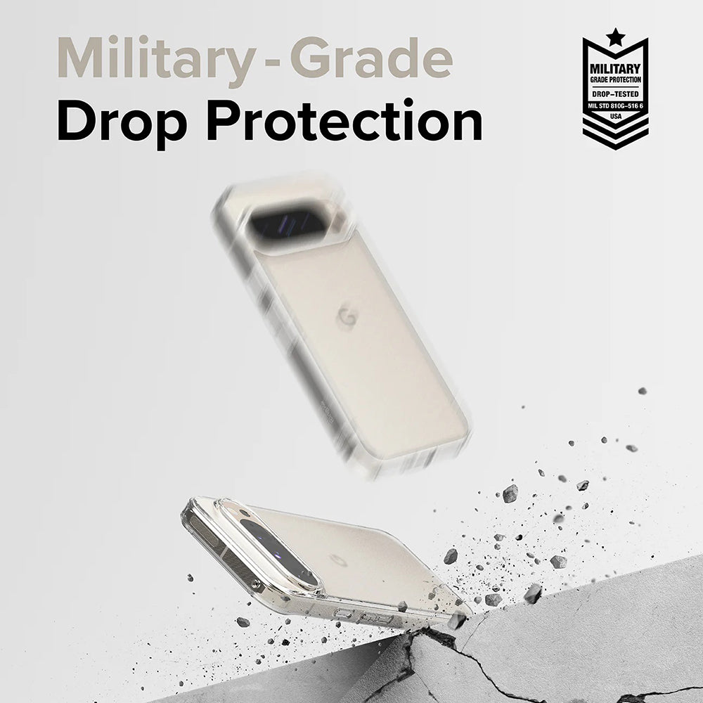 Husa de protectie Ringke Fusion compatibil cu Google Pixel 9 / 9 Pro, Transparent Mat