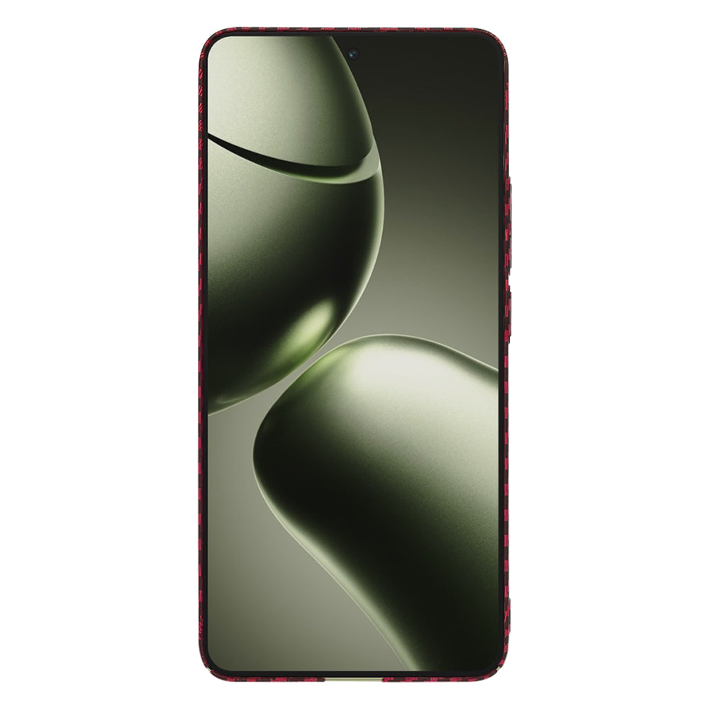 Husa de protectie Techsuit Carbonite FiberShell compatibil cu Xiaomi 14T, Rosu