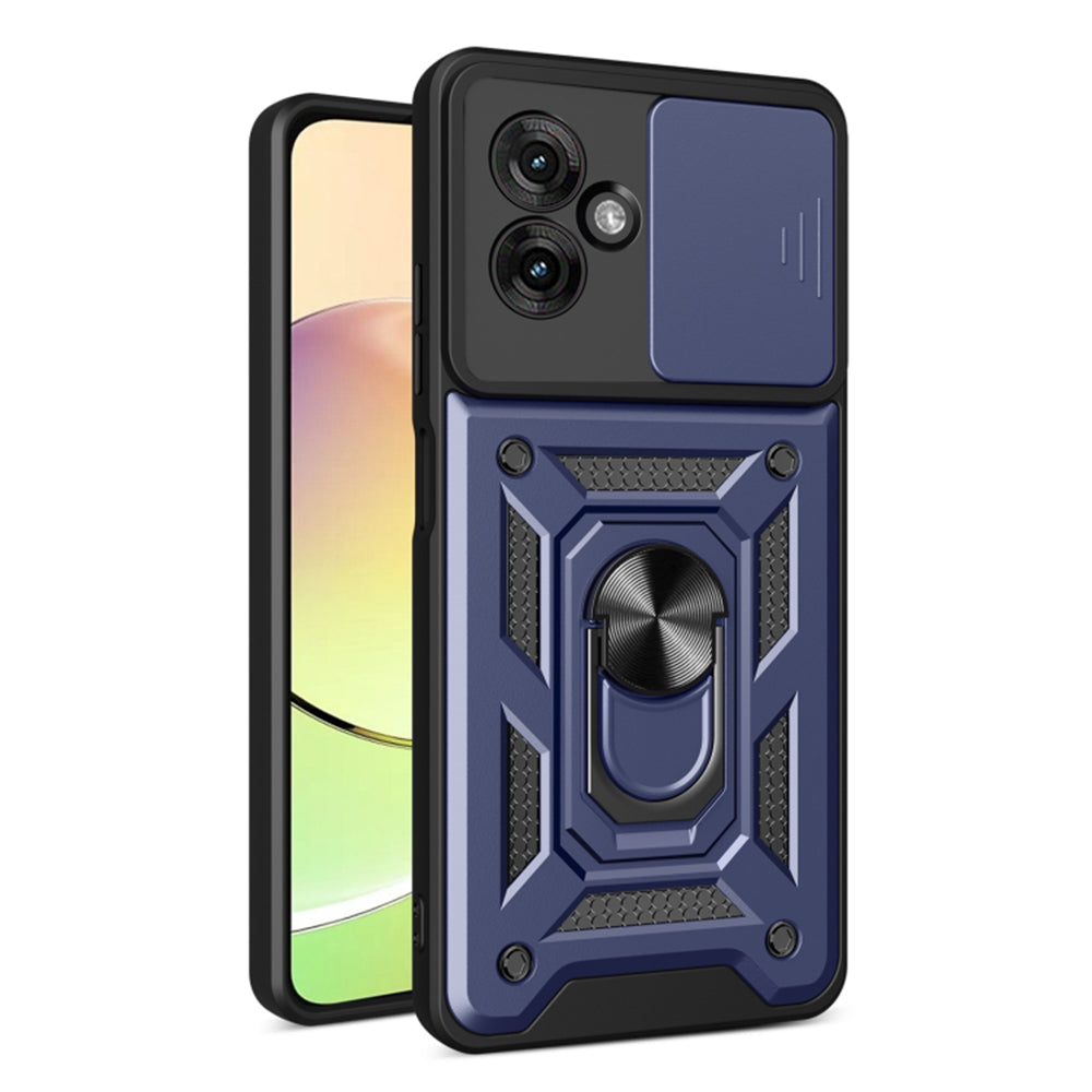 Husa de protectie Techsuit CamShield Series compatibil cu Motorola Moto G55, Albastru