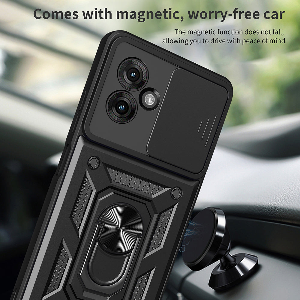 Husa de protectie Techsuit CamShield Series compatibil cu Motorola Moto G55, Albastru