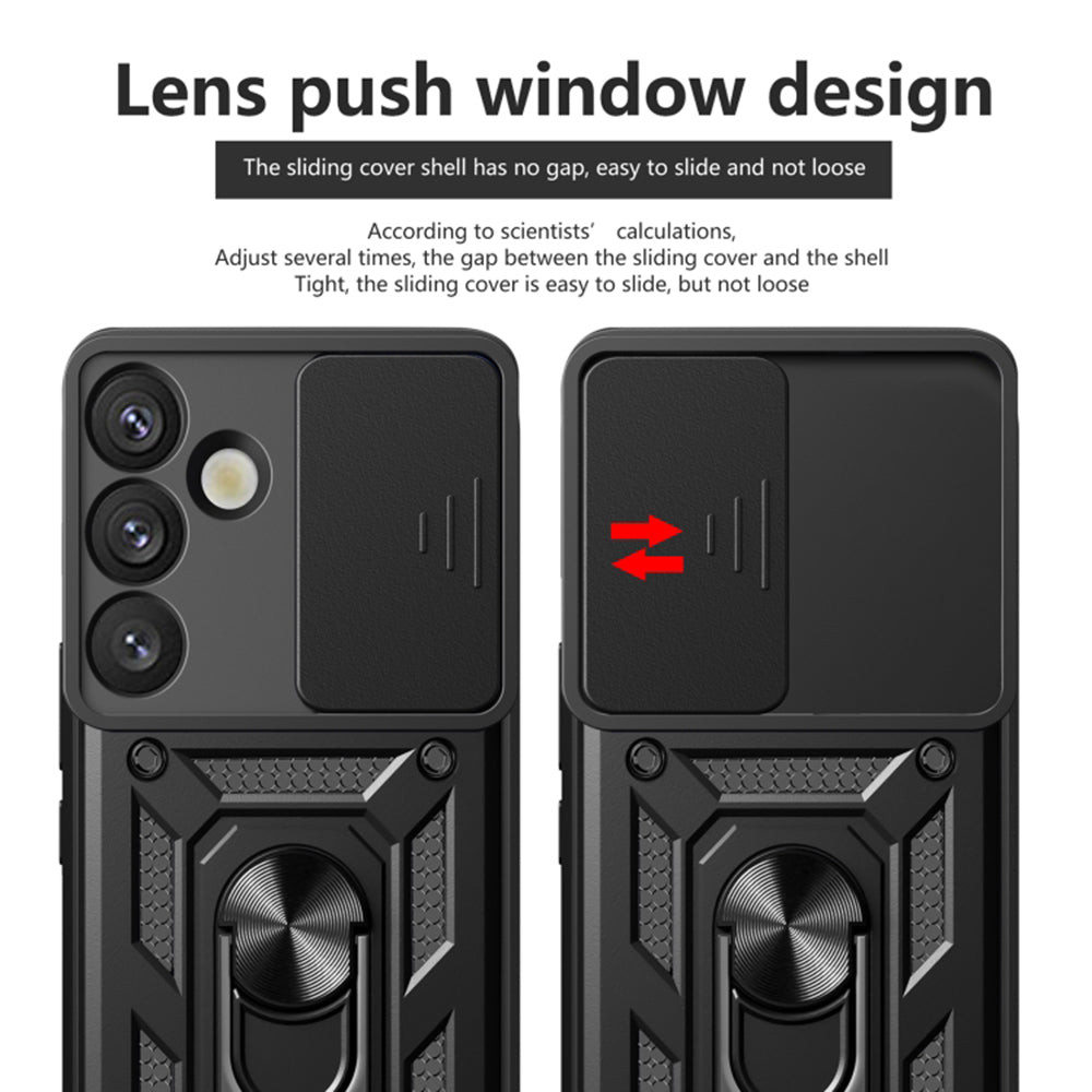 Husa de protectie Techsuit CamShield Series compatibil cu Samsung Galaxy S25 Plus, Negru
