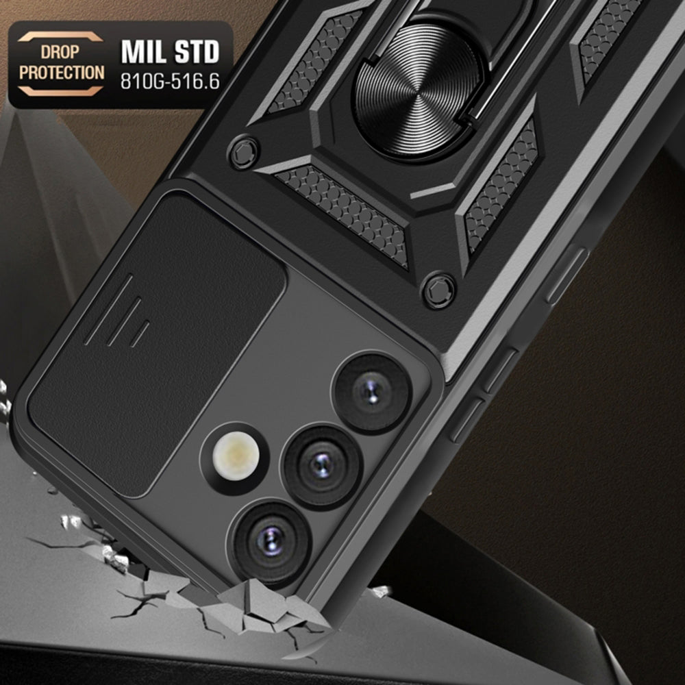 Husa de protectie Techsuit CamShield Series compatibil cu Samsung Galaxy S25 Plus, Roz Auriu