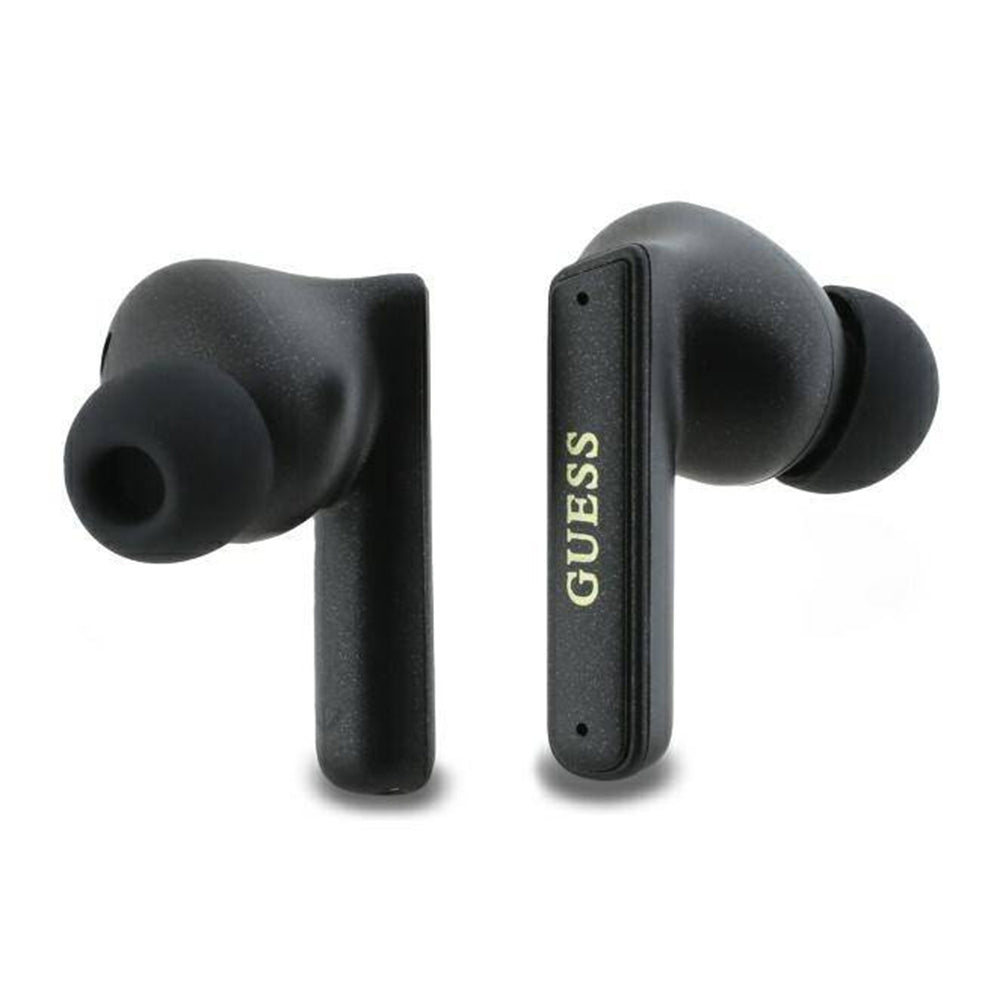 Casti Guess Capsule Printed Logo (GUTWST88MCTGK), In-Ear, Bluetooth, TWS, Negru