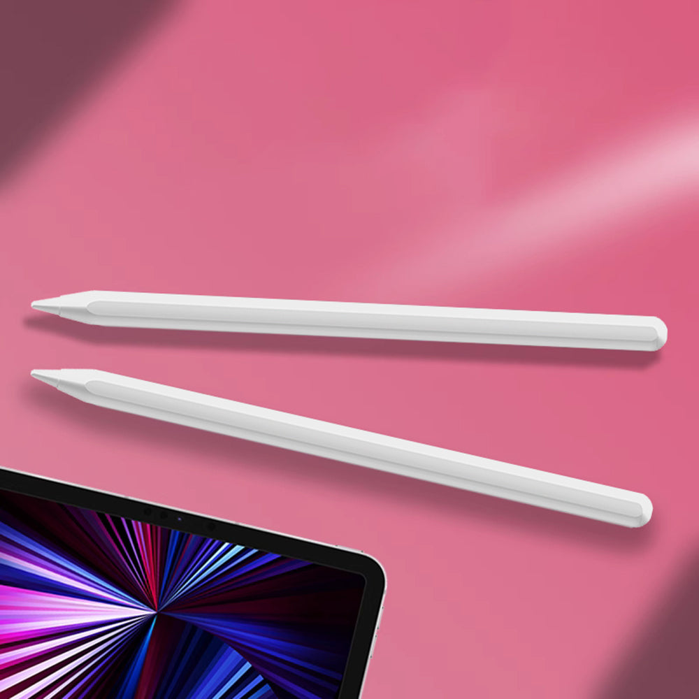 Stylus Techsuit Stylus Pen (AC20-Pro), for iPad, Bluetooth, Magnetic Charging, Palm Rejection, 70mAh, 5V, Alb