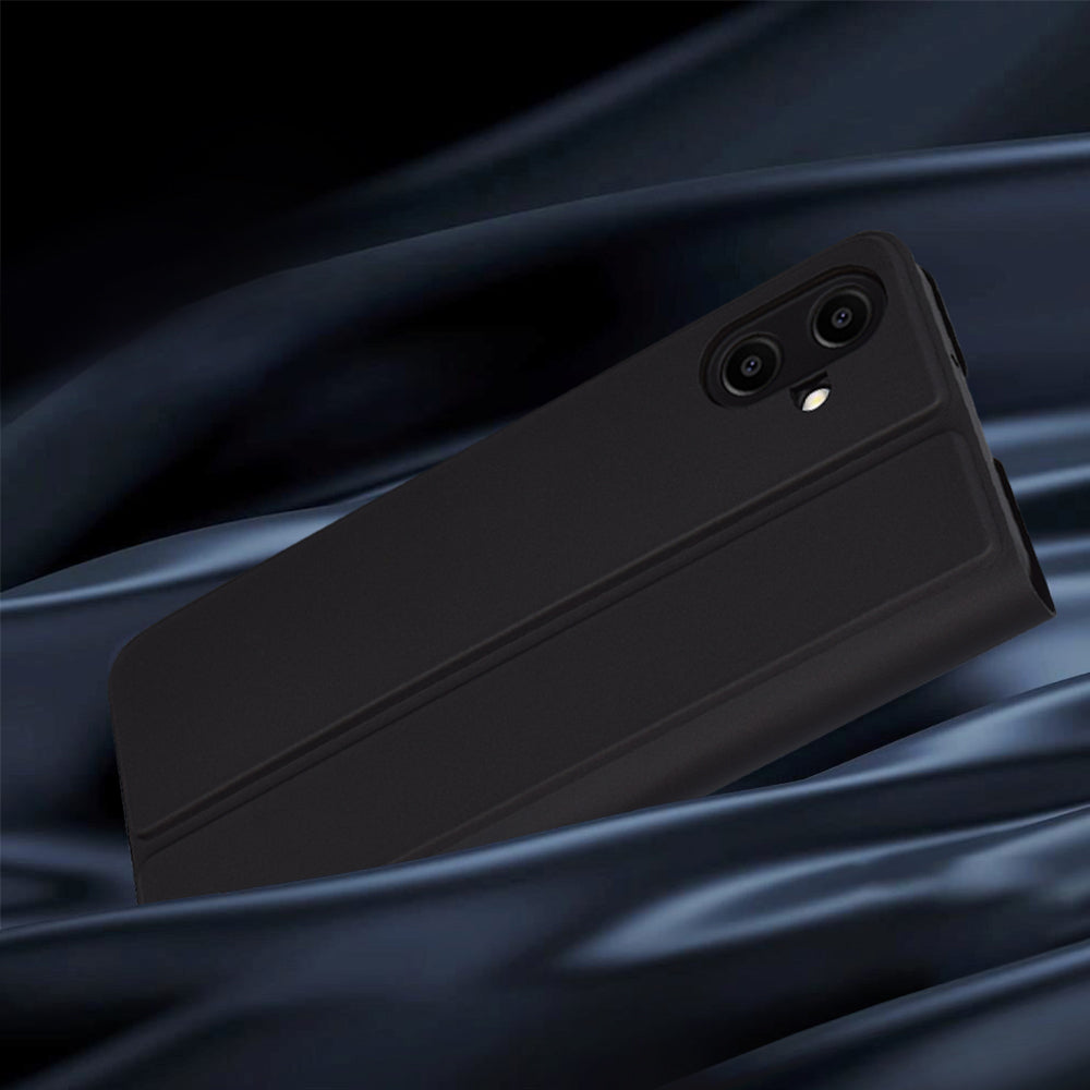 Husa de protectie Techsuit Magskin Book compatibil cu Samsung Galaxy A06, Negru