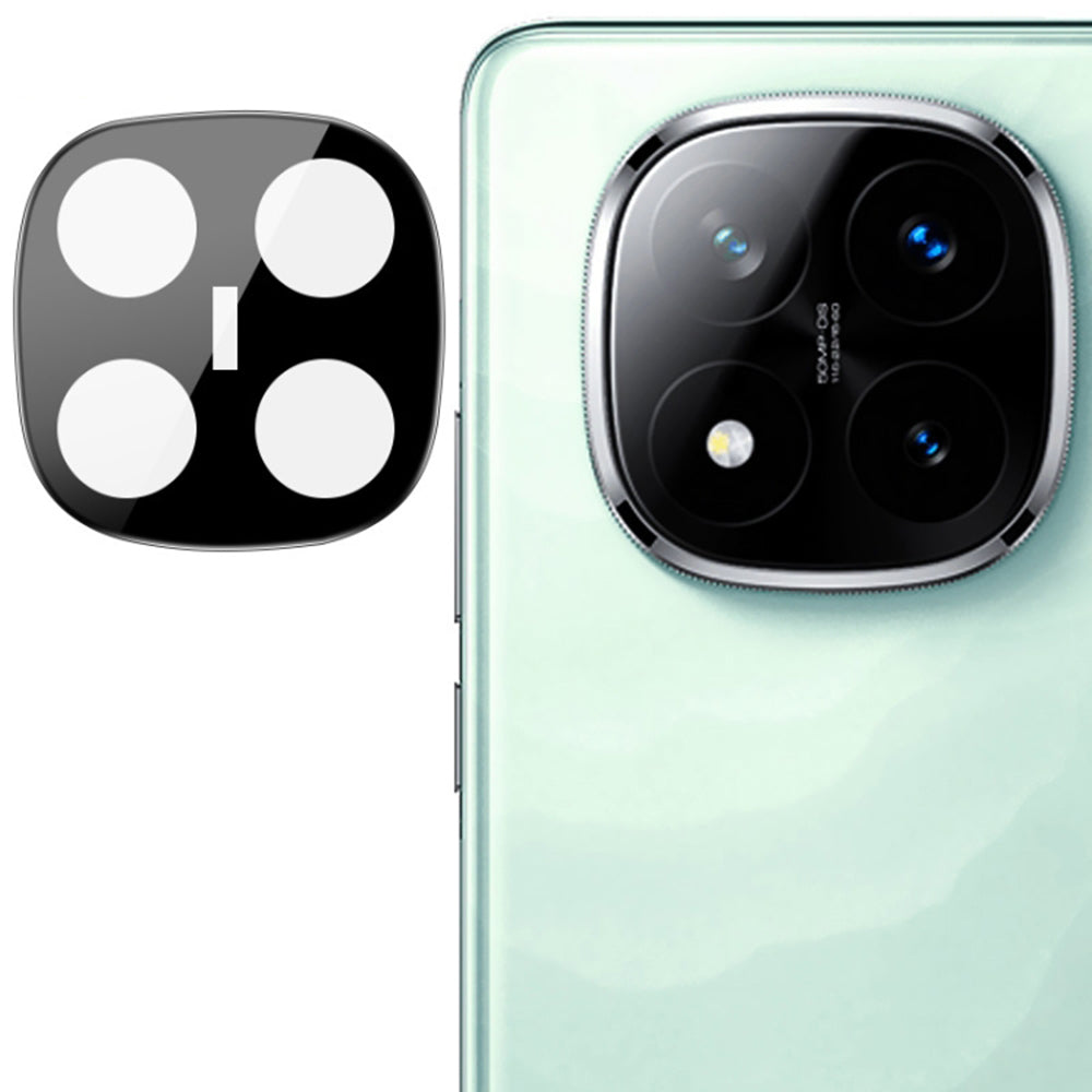 Folie de protectie Techsuit Full Camera Glass compatibil cu Xiaomi Redmi Note 14 Pro+ 5G, Negru