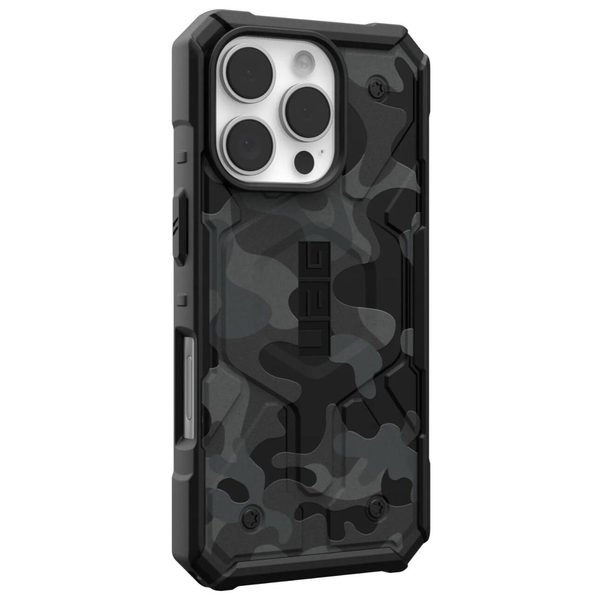 Husa de protectie UAG Pathfinder SE MagSafe compatibil cu iPhone 16 Pro, Bleumarin Camo