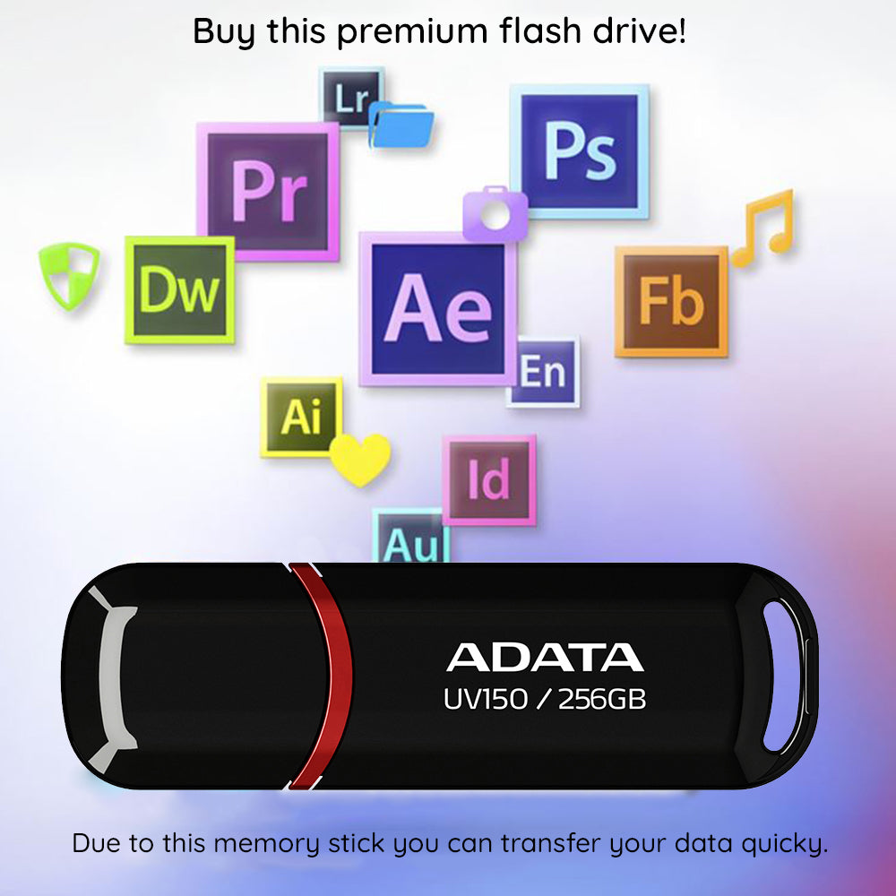 Stick de Memorie Adata AUV150-32G-RRD, USB 2.0, 32GB, Roșu