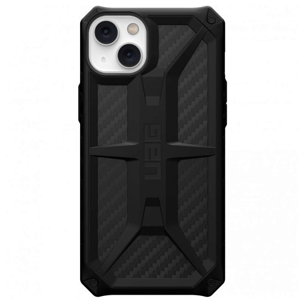 Husa de protectie UAG Monarch compatibil cu iPhone 14 Plus, Carbon Fiber