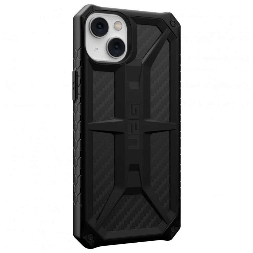 Husa de protectie UAG Monarch compatibil cu iPhone 14 Plus, Carbon Fiber