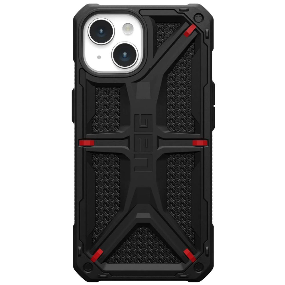 Husa de protectie UAG Monarch compatibil cu iPhone 15 Plus, Kevlar Black