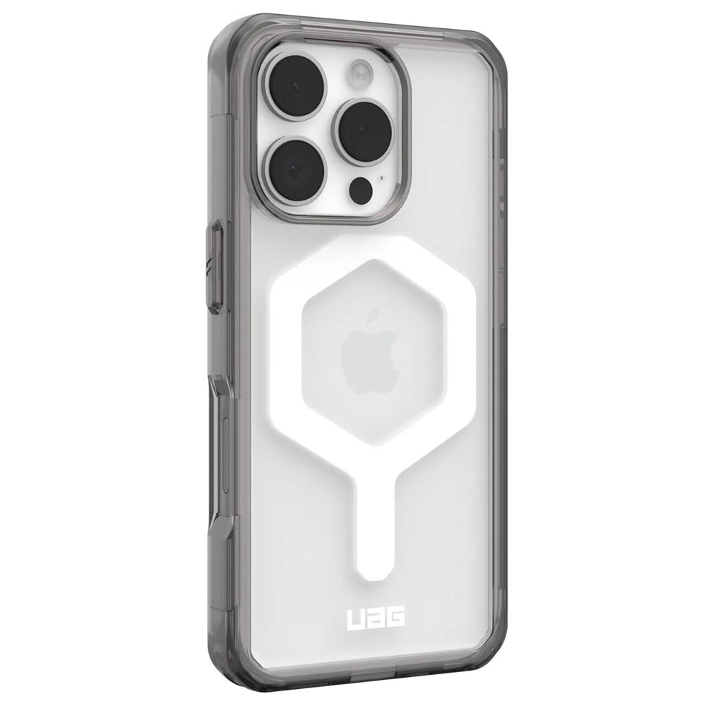 Husa de protectie UAG Plyo MagSafe compatibil cu iPhone 16 Pro, Ice White