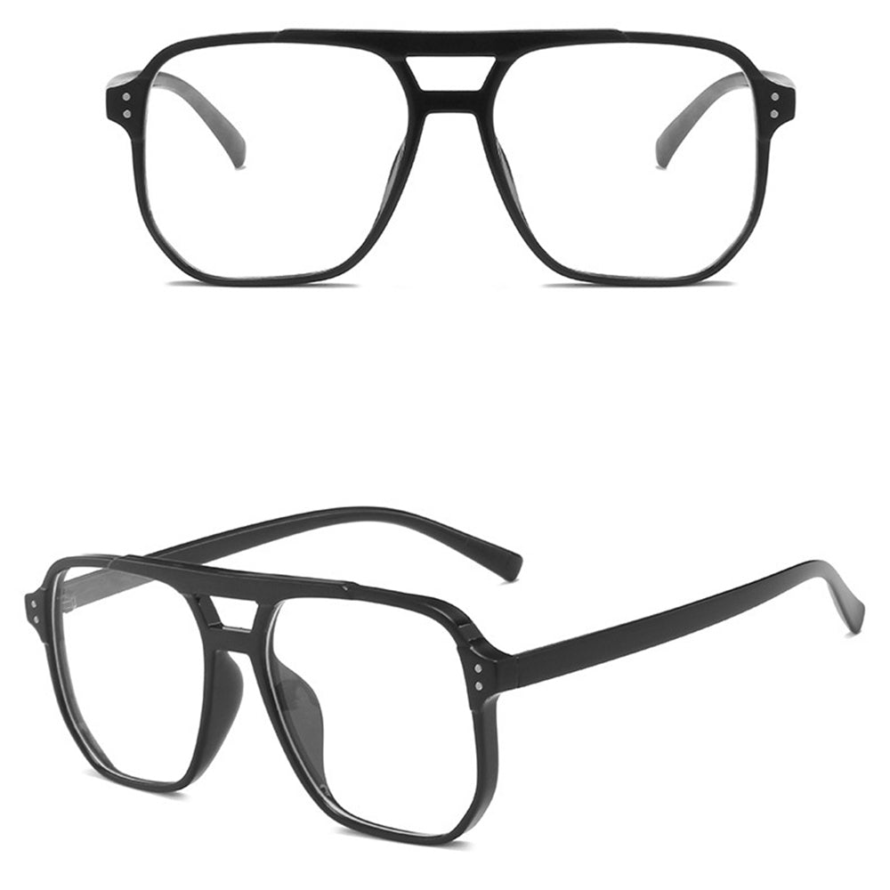 Techsuit Anti-Blue Light Glasses Reflex PC (PC28014-C1), Square, Negru