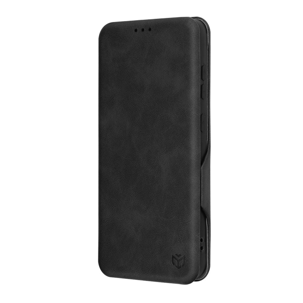 Husa de protectie Techsuit Safe Wallet Plus compatibil cu Samsung Galaxy S24 FE, Negru
