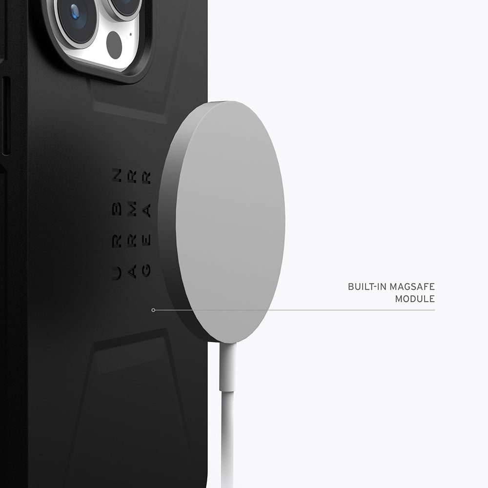 Husa de protectie UAG Essential Armor MagSafe compatibil cu iPhone 15 Pro Max, Negru