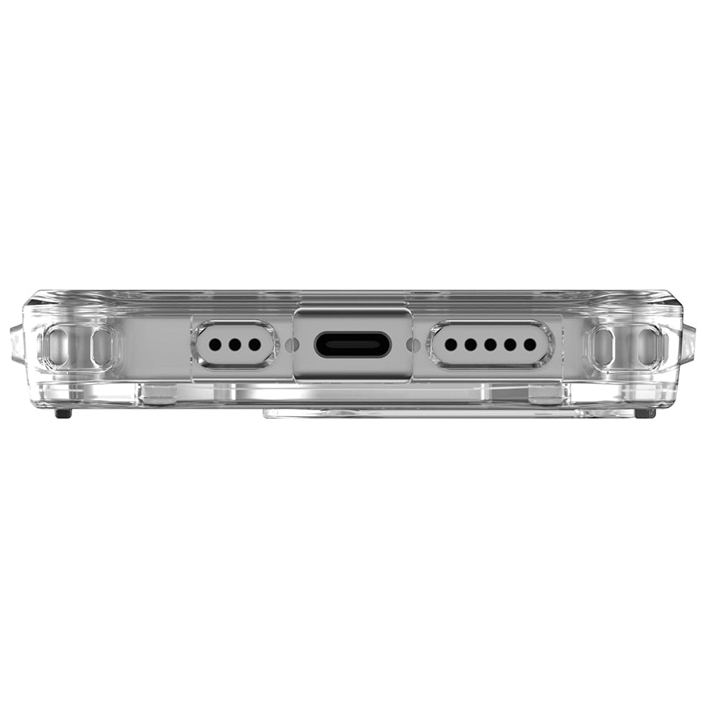 Husa de protectie UAG Plyo MagSafe compatibil cu iPhone 15 Pro, Ice White