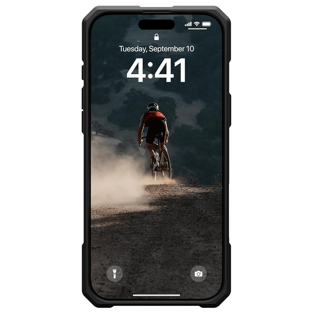 Husa de protectie UAG Monarch Pro MagSafe compatibil cu iPhone 16 Pro Max, Carbon Fiber