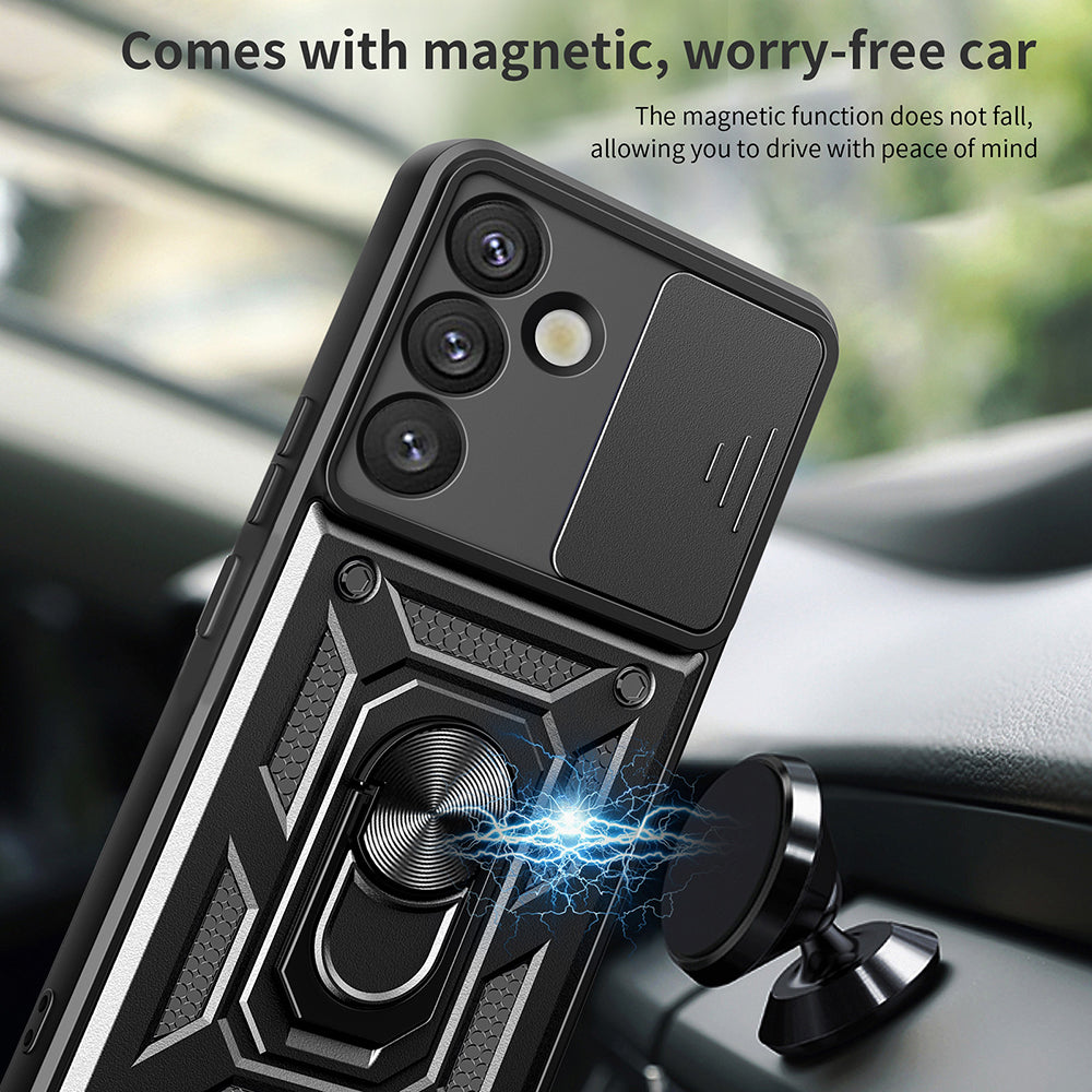 Husa de protectie Techsuit CamShield Series compatibil cu Samsung Galaxy A36 5G, Albastru