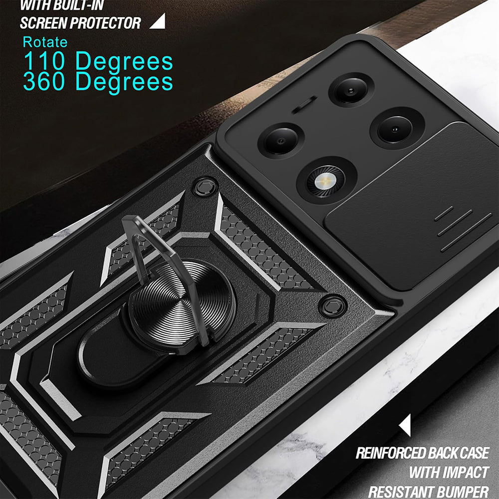 Husa de protectie Techsuit CamGuard Pro compatibil cu Google Pixel 9a, Mov