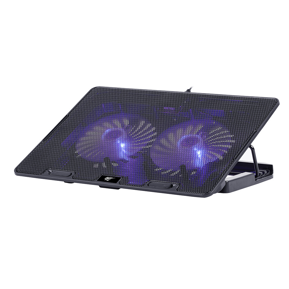 Suport Havit Cooling Pad (F2083), for Laptop, 9 - 1000RPM, 2 Fans, Negru