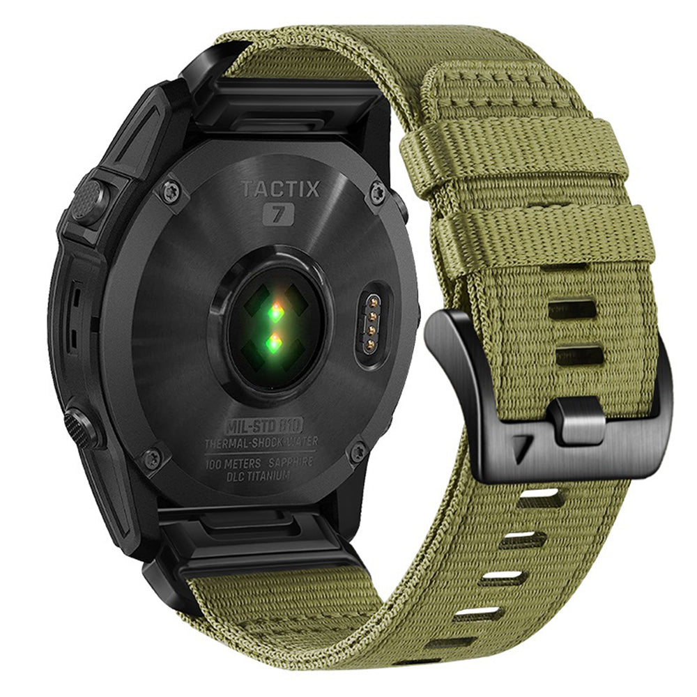 Curea smartwatch Techsuit Watchband QuickFit 20mm (W070) compatibil cu Instinct 2S/2S Solar/Approach S70 42mm/fenix 7S Pro Sapphire Solar, Verde Dew