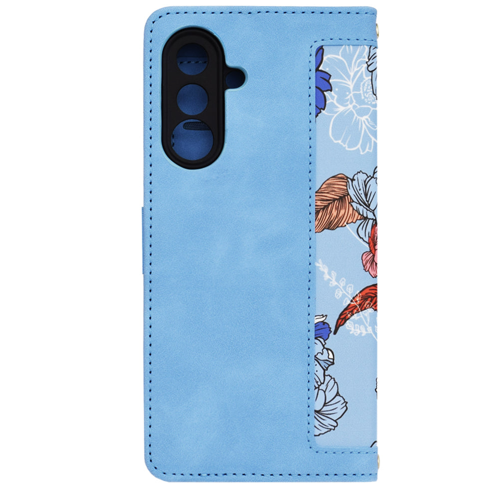 Husa de protectie Techsuit FlipCraft compatibil cu Samsung Galaxy A36 5G, Vibrant Blue