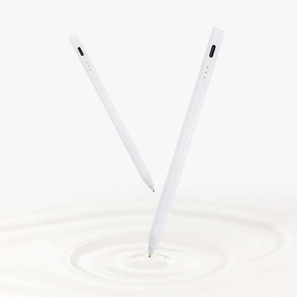 Stylus Techsuit Stylus Pen (S3), for Phones and Tablets, Universal, Active, Type-C, Fast Charging, 130mAh, Negru