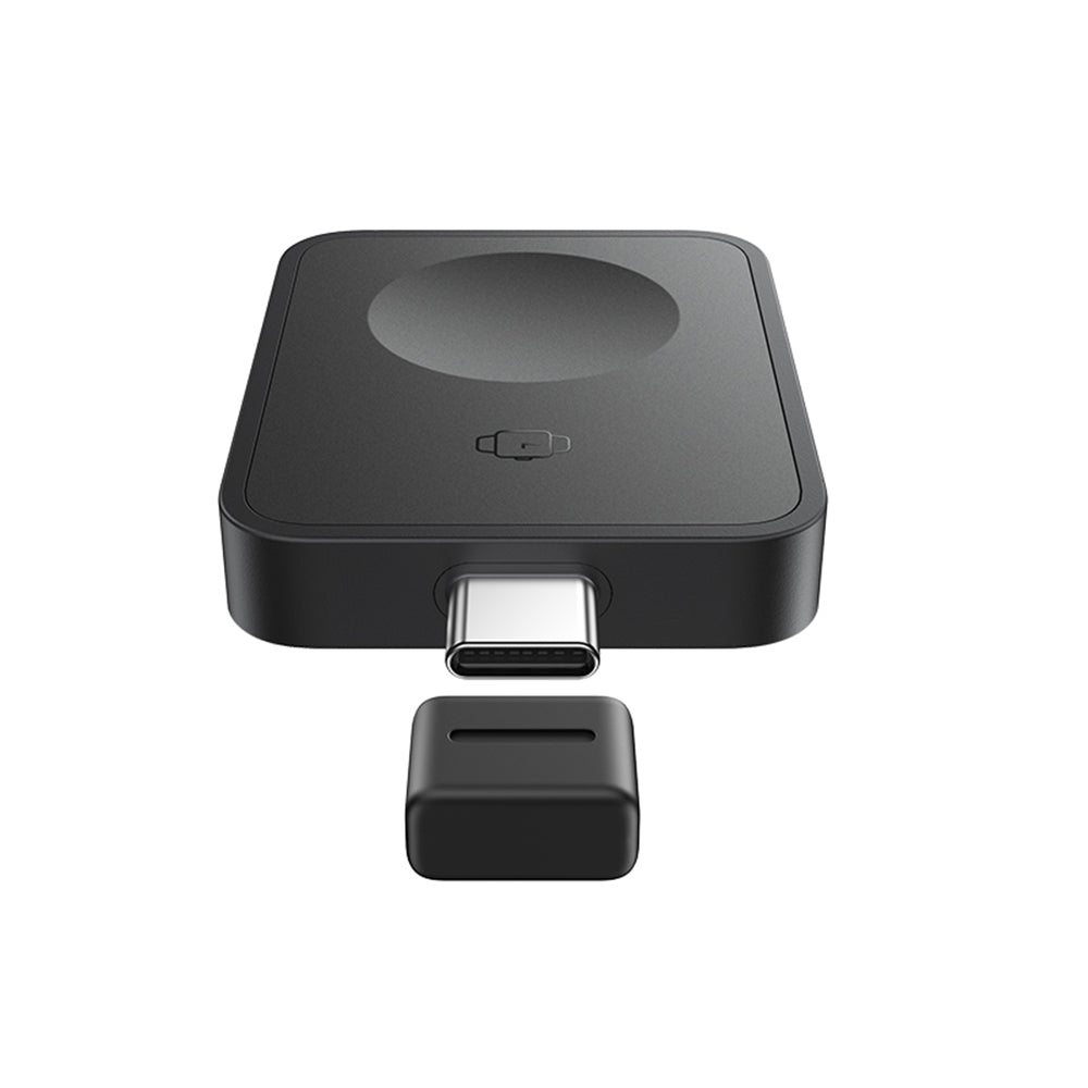 Incarcator Baseus Magnetic Wireless MagPro (P10264106123-00), for Apple Watch, USB-C, 2.5W, Negru Cosmic