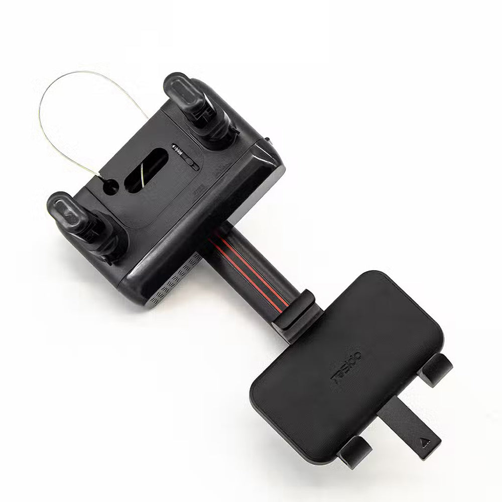 Suport Yesido (C265), Adjustable Multi-Angle, 360° Rotation, Spring Clip, for Rearview Mirror, Negru
