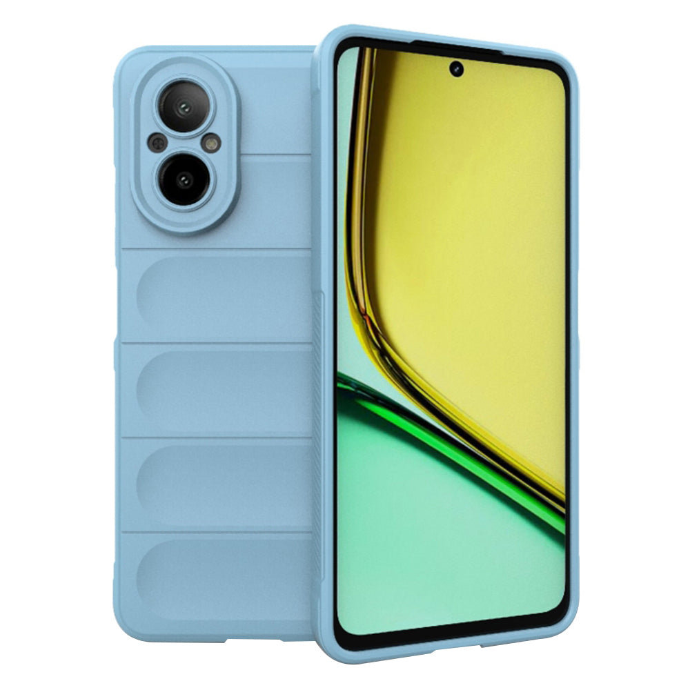 Husa de protectie Techsuit Magic Shield compatibil cu Realme C67 4G, Bleu