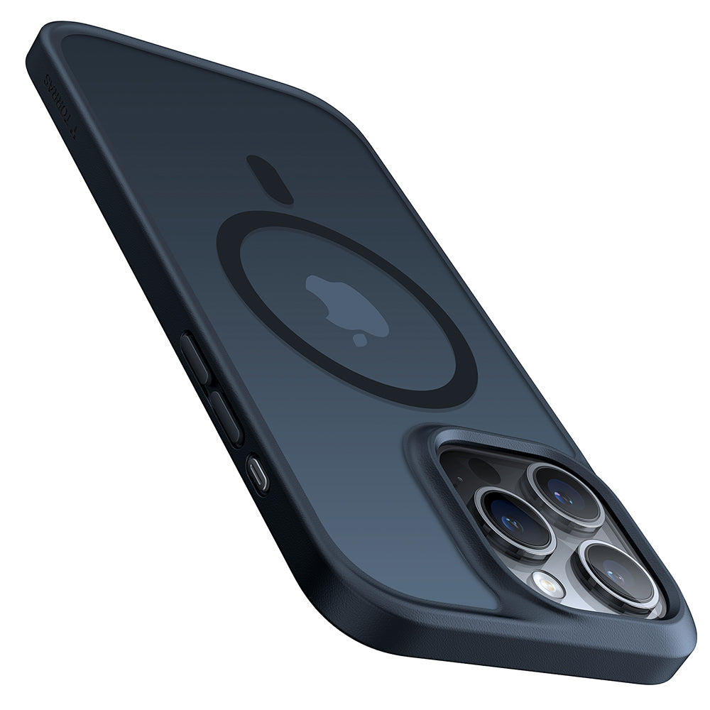 Husa de protectie Torras Guardian Magnetic compatibil cu iPhone 15 Pro Max, Negru