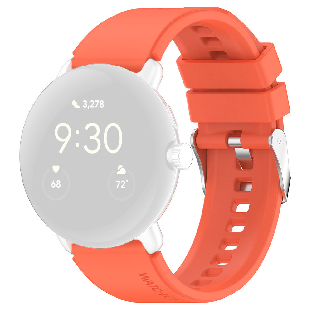 Curea smartwatch Techsuit compatibil cu Samsung Galaxy Watch6 / Watch7 / Watch5, Portocaliu