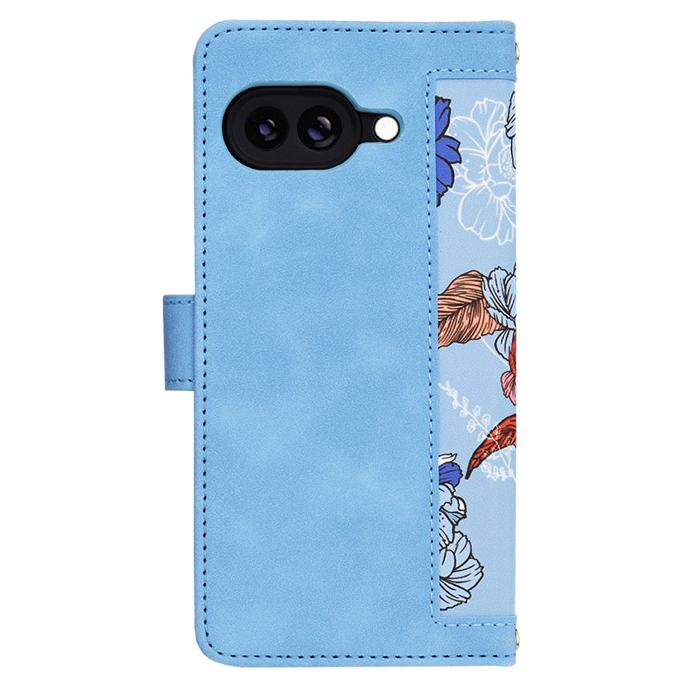 Husa de protectie Techsuit FlipCraft compatibil cu Google Pixel 9a, Vibrant Blue