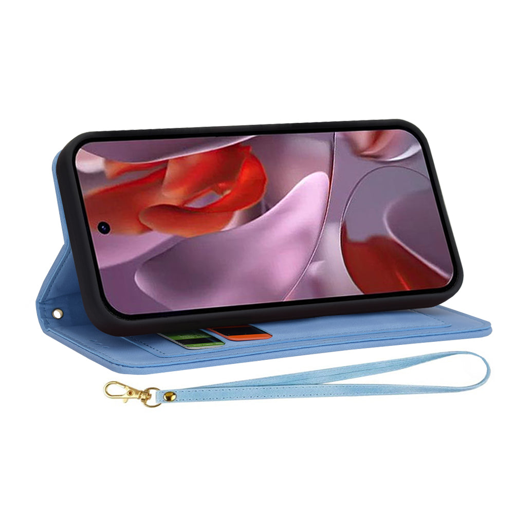 Husa de protectie Techsuit FlipCraft compatibil cu Google Pixel 9a, Vibrant Blue